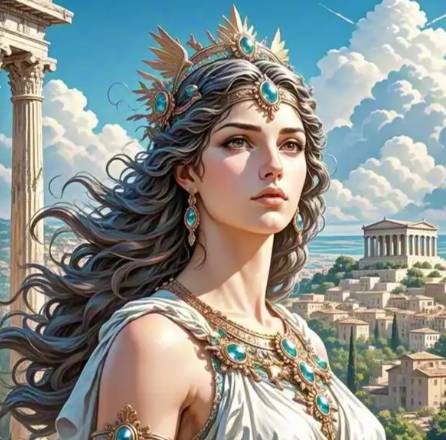 雅典娜：智慧与力量的完美化身