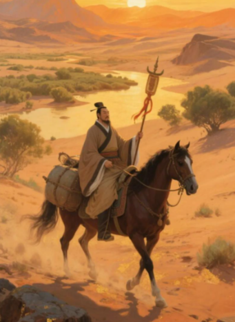 张骞西域风云:娶妻生子的隐秘篇章与历史回响