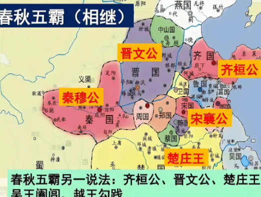 春秋五霸与战国七雄口诀：历史长河中的璀璨星辰