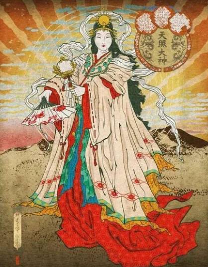 天照大神:日本神话中的太阳女神与皇室祖神