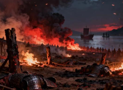 火光映衰局：陆逊火烧连营难阻东吴滑向深渊