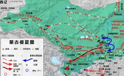 铁蹄破局：蒙古灭夏--统一之路的关键清障