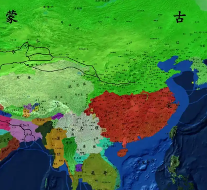 铁骑渡江：元灭南宋与全国统一的战略解码
