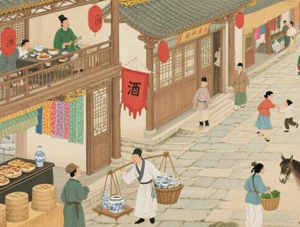 烟火千年:解码古代市井里的百业图与百姓谋生路